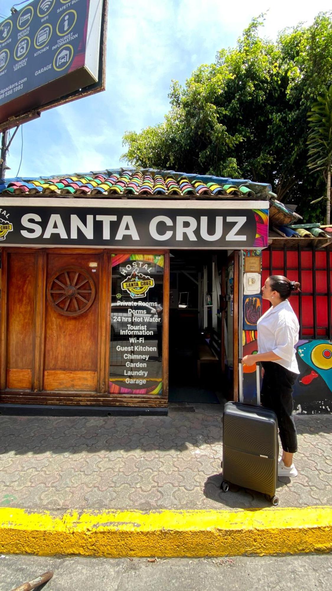Santa Cruz Backpackers Hostal Baños Eksteriør bilde